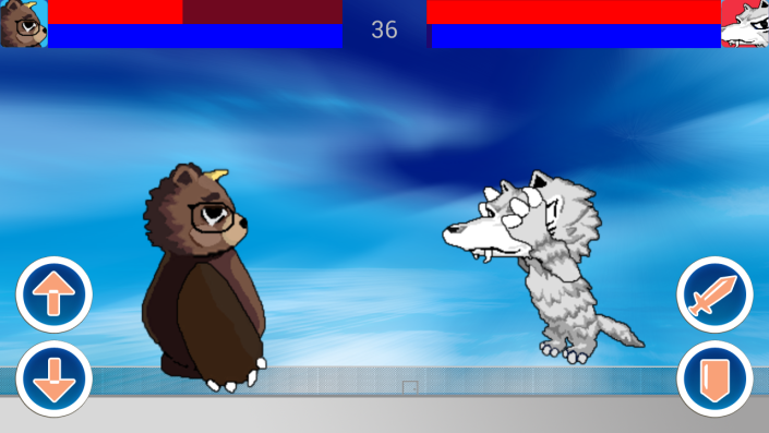 截圖: 尖啤大戰拉牙烏 | Screenshot: Dream Bear vs Liar Wolf