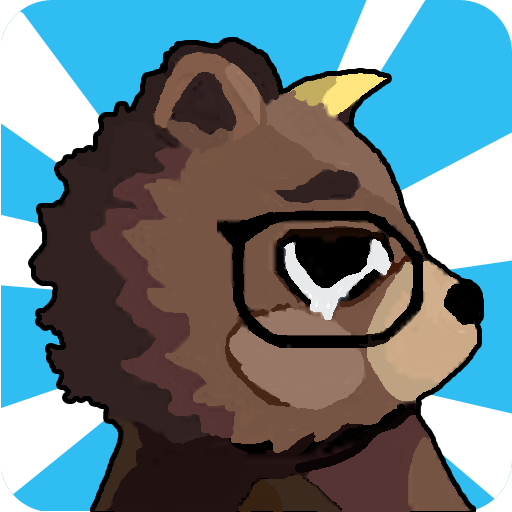 App icon: 尖啤大戰拉牙烏 Dream Bear vs Liar Wolf